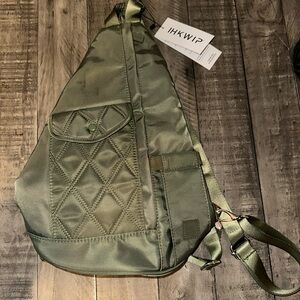 IHKWIP NWT IHKWIP Nylon Convertible Sling or Backpack - Olive Green Bag